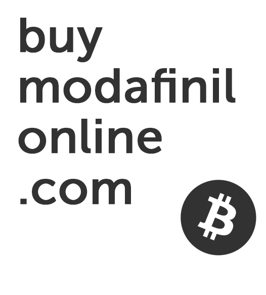 Logo Buy Modafinil Online biało-czarne