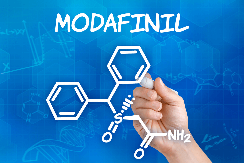 Modafinil chemische formule